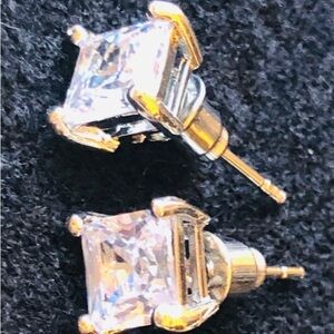 Diamond Moissanite Stud earrings
